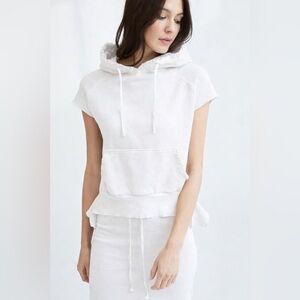 Frank & Eileen Tee Lab Short Sleeve Hooded Sweatshirt - Size S